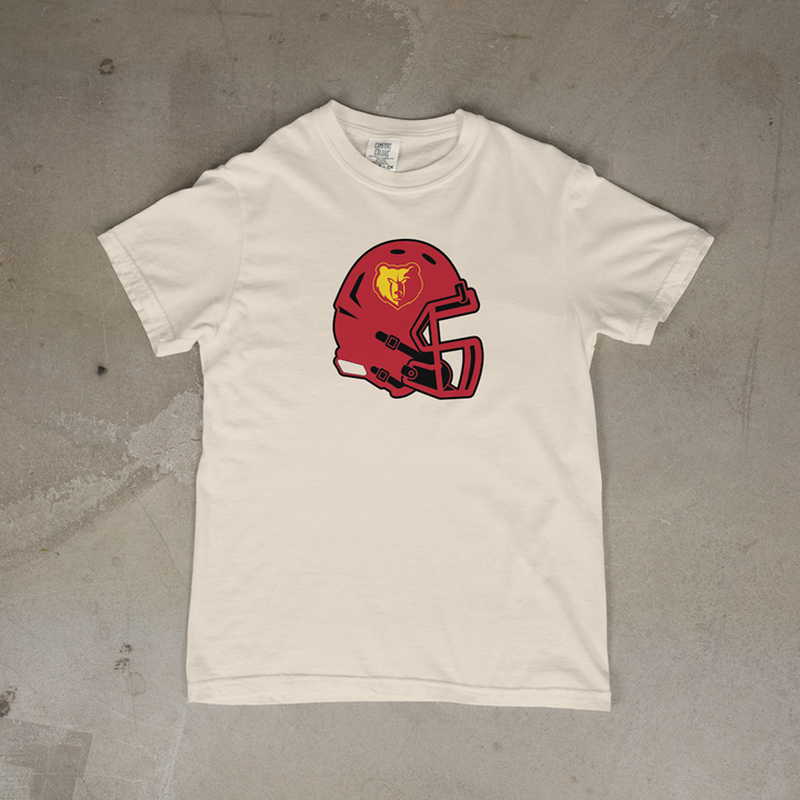 Labette County Grizzlies Helmet Comfort Colors® Short Sleeve Tee