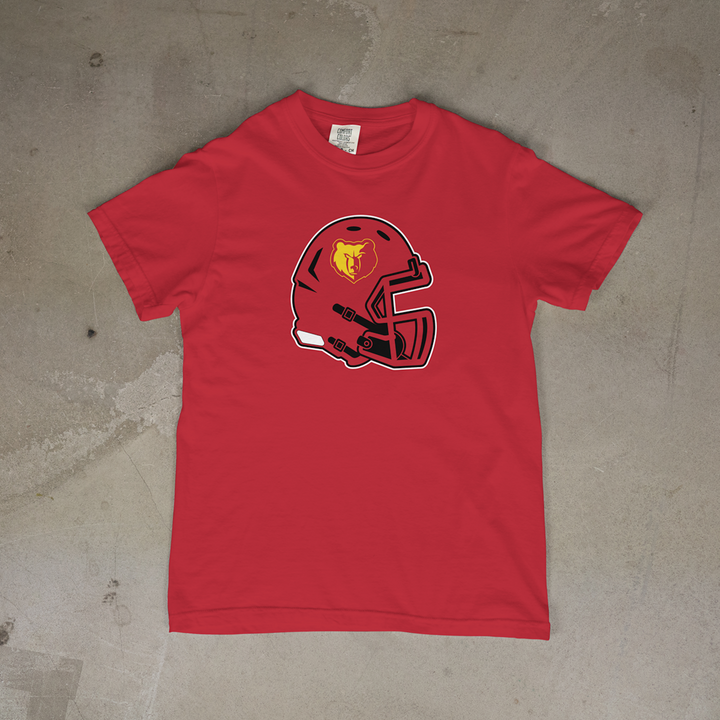 Labette County Grizzlies Helmet Comfort Colors® Short Sleeve Tee