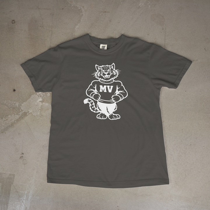 Marmaton Valley Classic Cat B/W Comfort Colors® Short Sleeve Tee