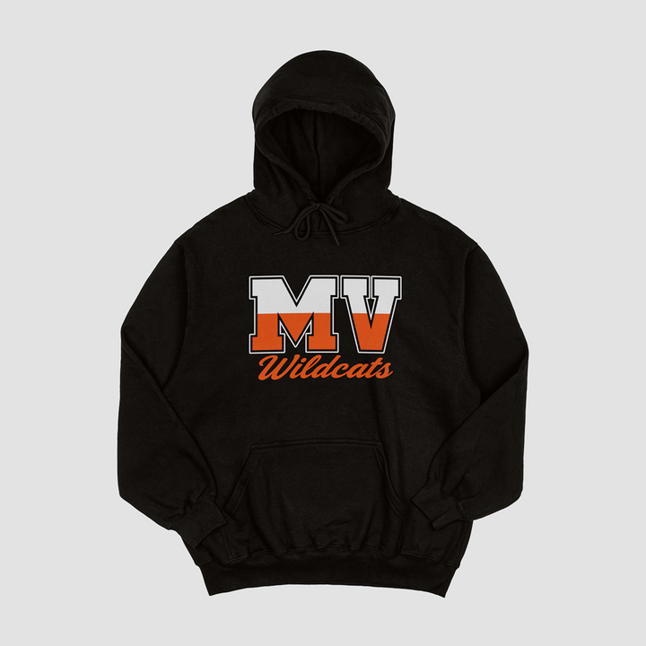 Marmaton Valley Wildcats Script Hooded Fleece