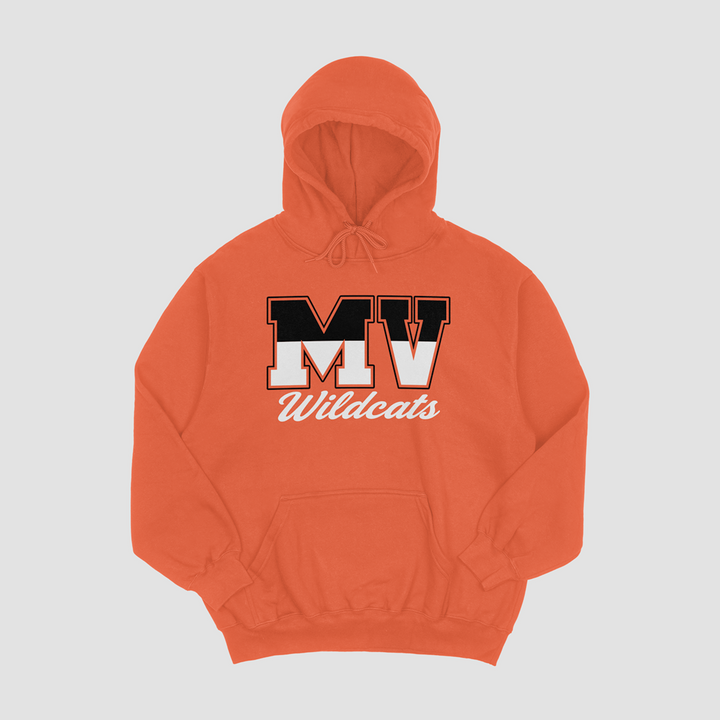 Marmaton Valley Wildcats Script Hooded Fleece