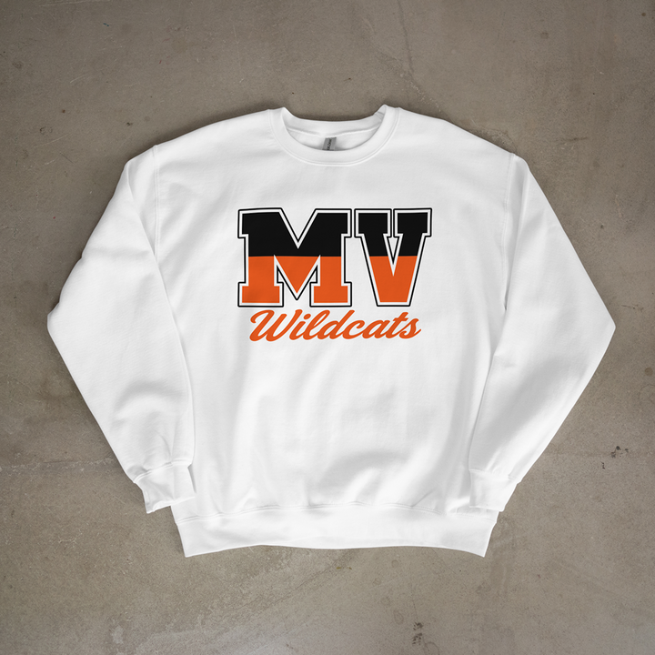 Marmaton Valley Wildcats Script Crewneck