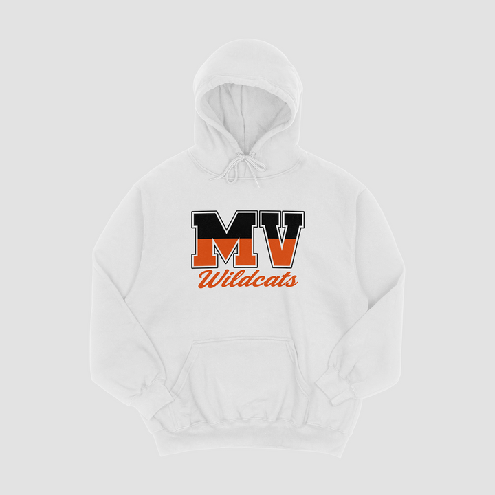 Marmaton Valley Wildcats Script Hooded Fleece