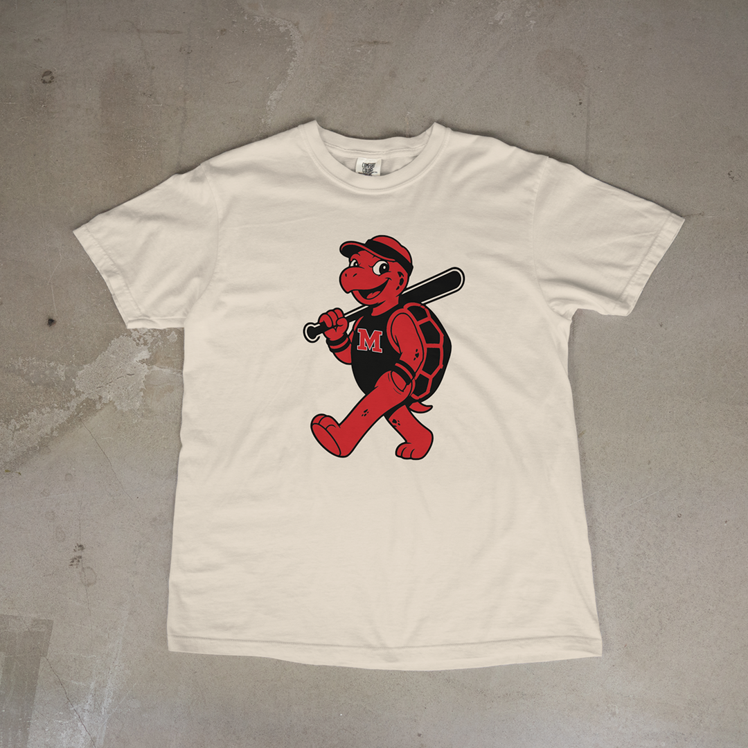 Muddy the Turtle MTFC Softball Comfort Colors® Tee