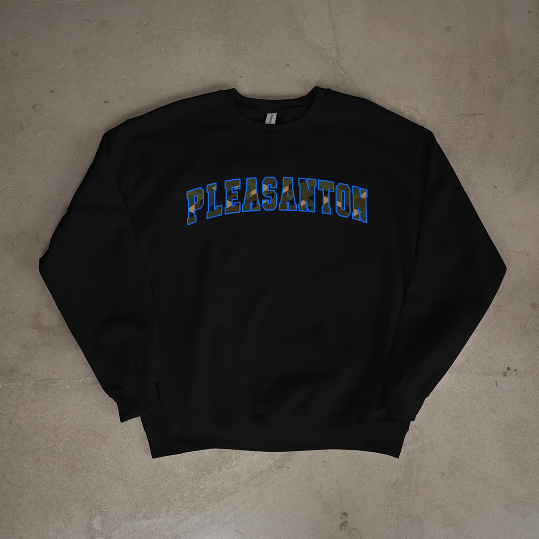 Pleasanton Camo Series Crewneck