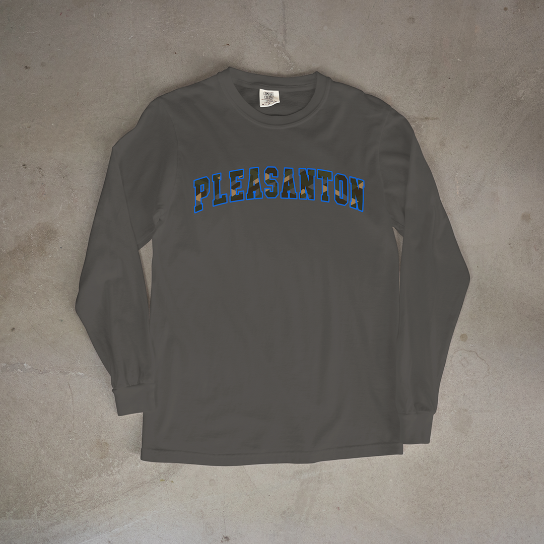 Pleasanton Camo Series Comfort Colors® Long Sleeve Tee