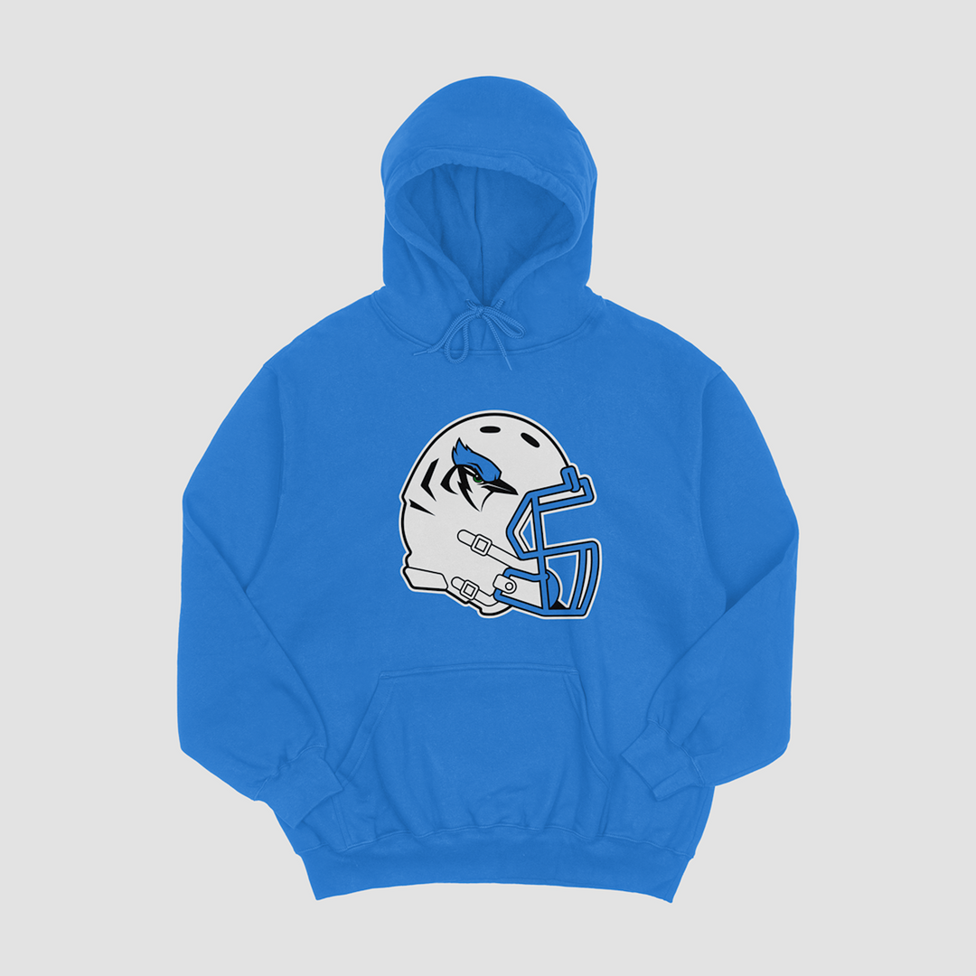 Pleasanton Blu-Jays Helmet Hooded Fleece – SEKLUDED