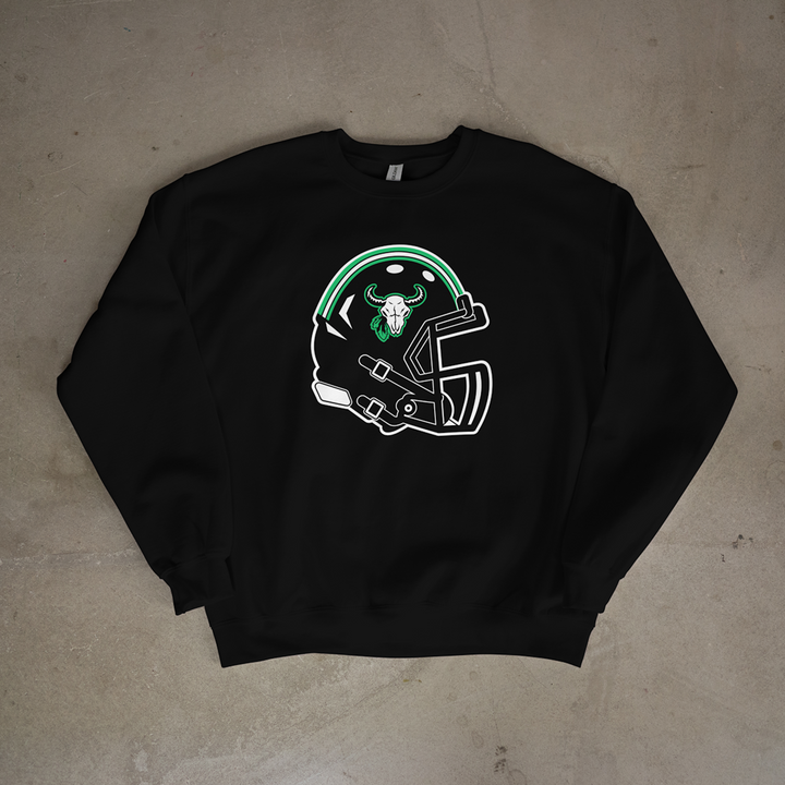 Prairie View Buffalos Helmet Crewneck