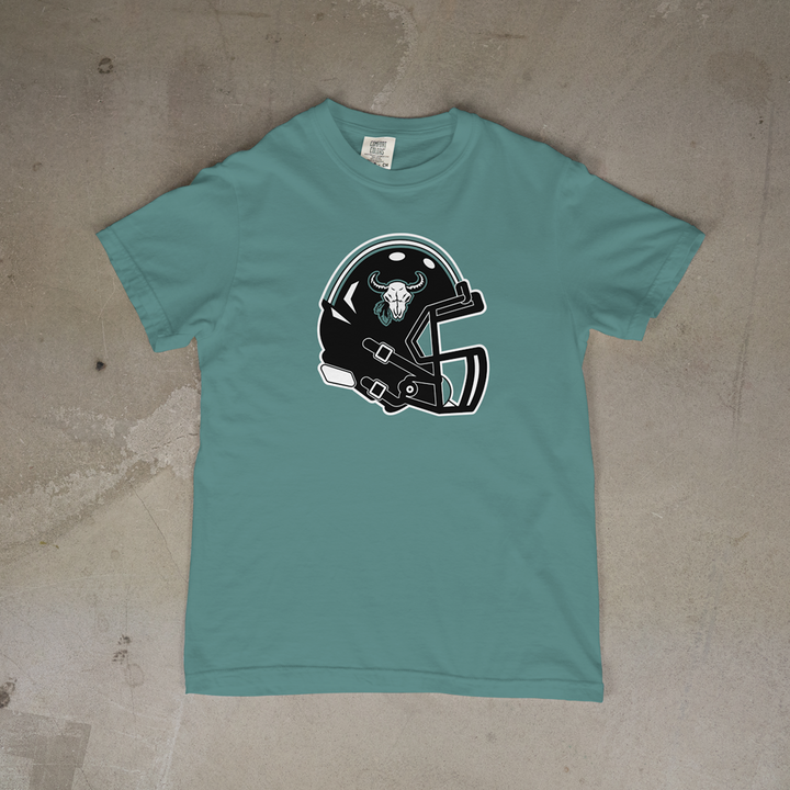 Prairie View Buffalos Helmet Comfort Colors® Short Sleeve Tee