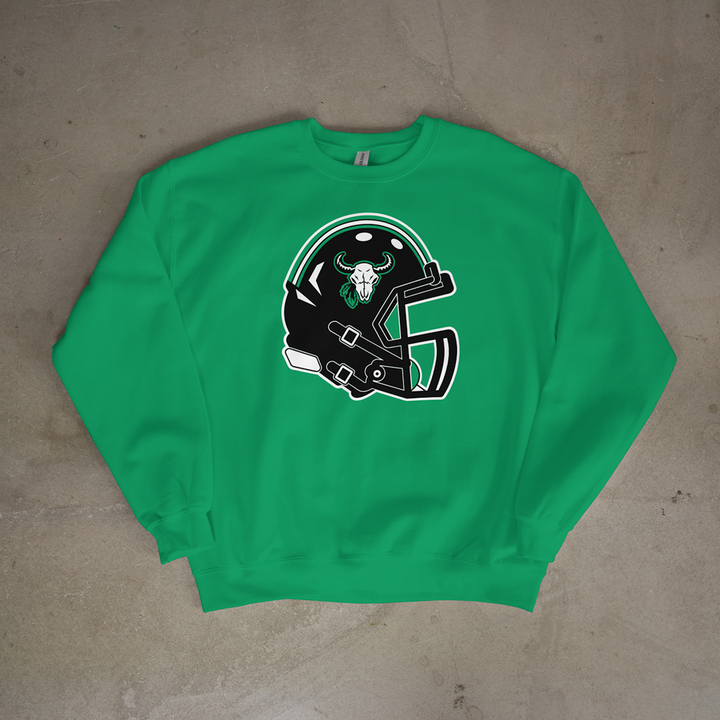 Prairie View Buffalos Helmet Crewneck