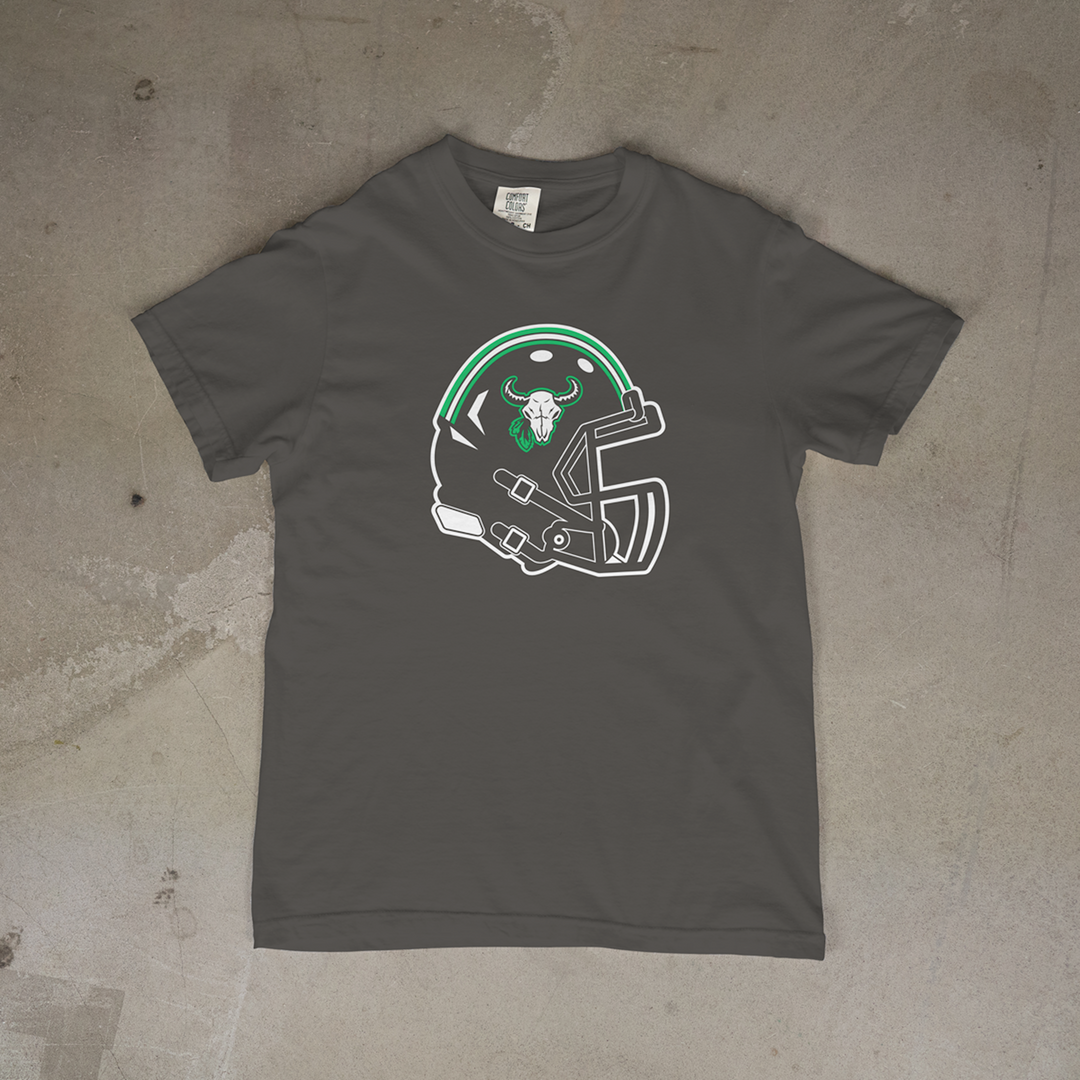 Prairie View Buffalos Helmet Comfort Colors® Short Sleeve Tee