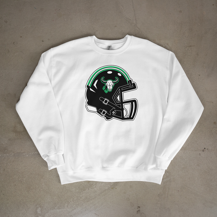 Prairie View Buffalos Helmet Crewneck
