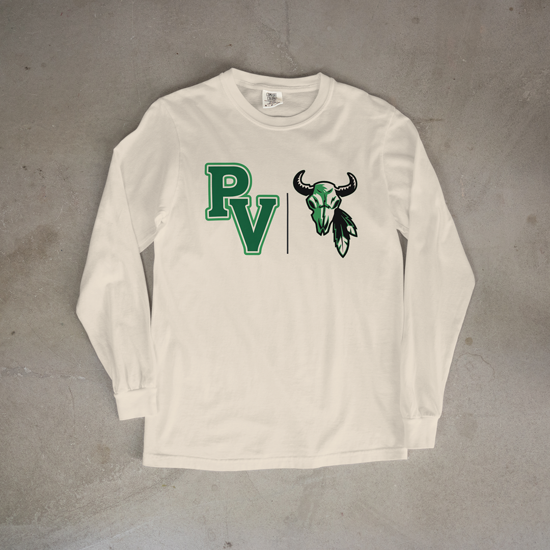 Prairie View Lockup Comfort Colors® Long Sleeve Tee