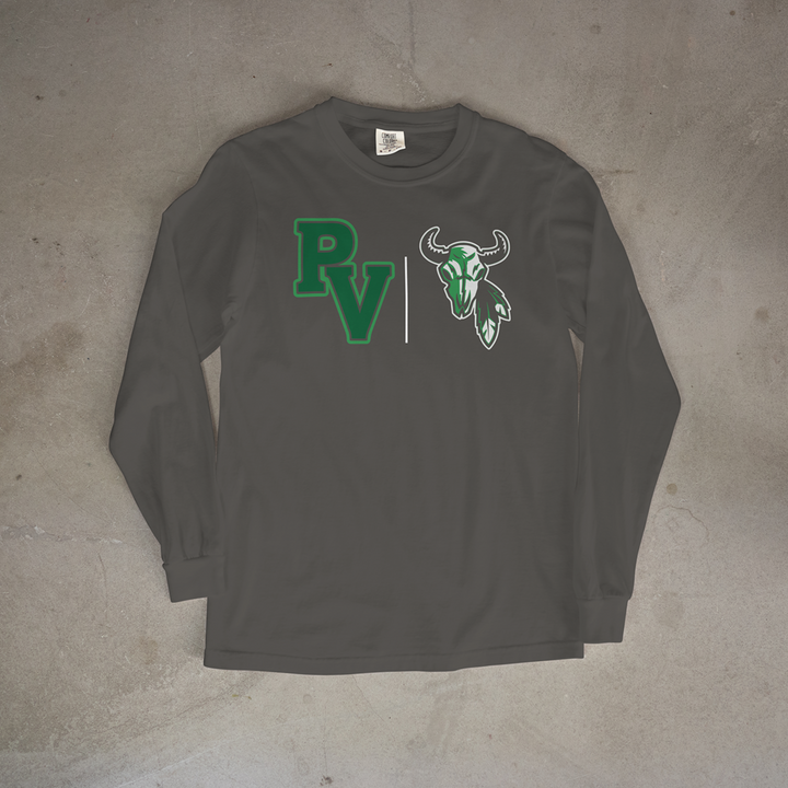 Prairie View Lockup Comfort Colors® Long Sleeve Tee