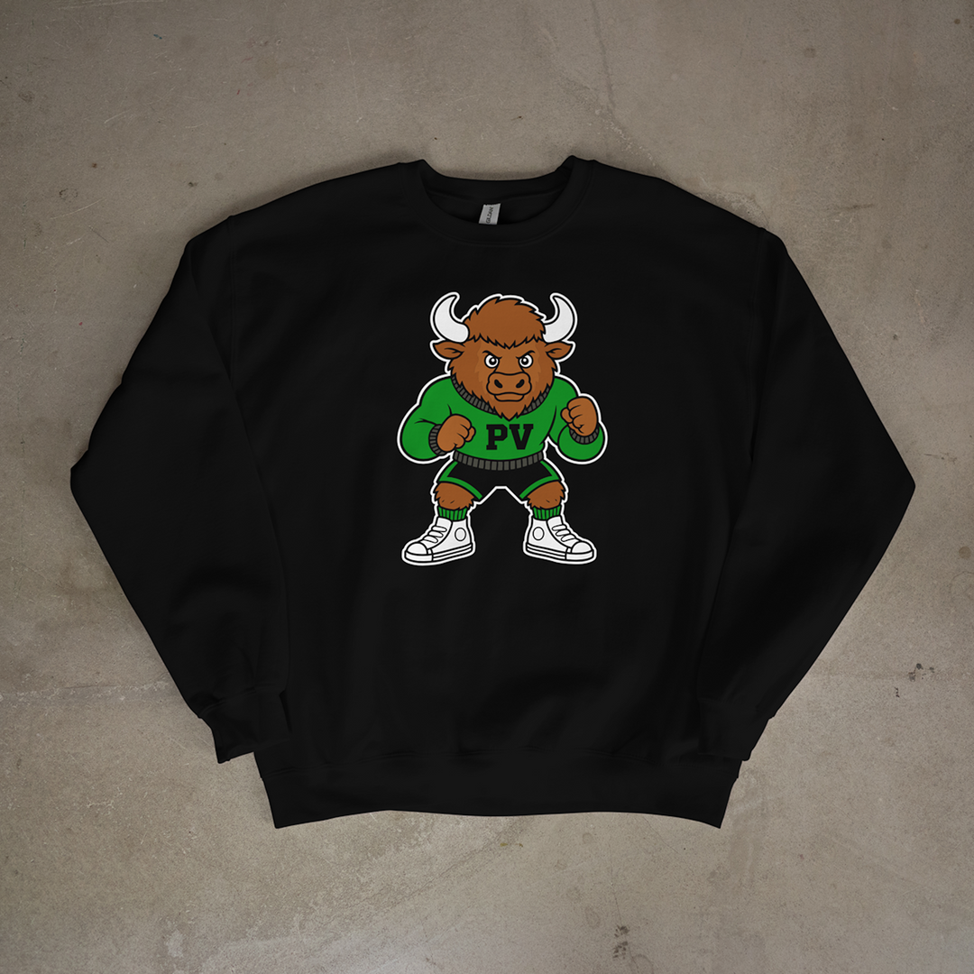 Prairie View Prizefighter Mascot Crewneck