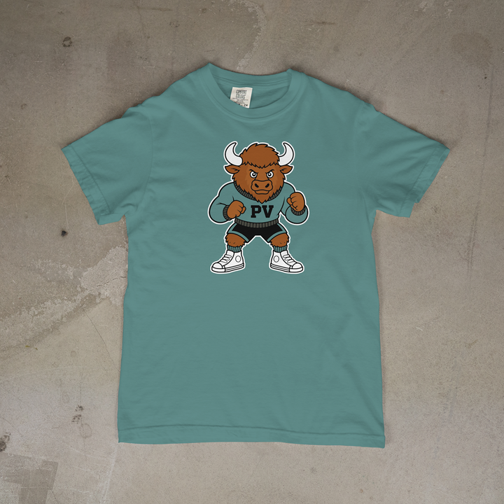 Prairie View Prizefighter Mascot Comfort Colors® Short Sleeve Tee