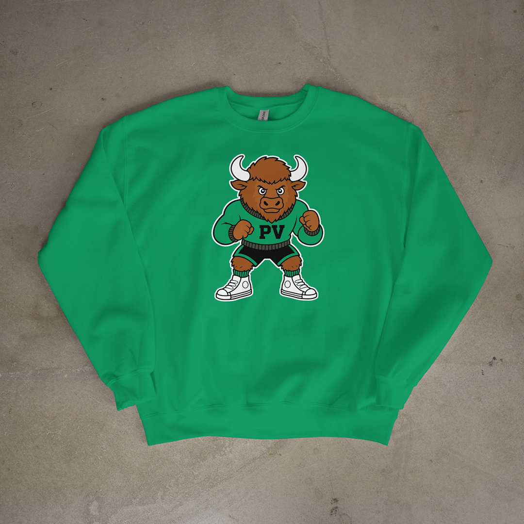 Prairie View Prizefighter Mascot Crewneck