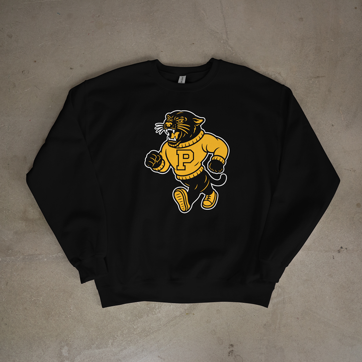 Paola Marching Panther Mascot Crewneck