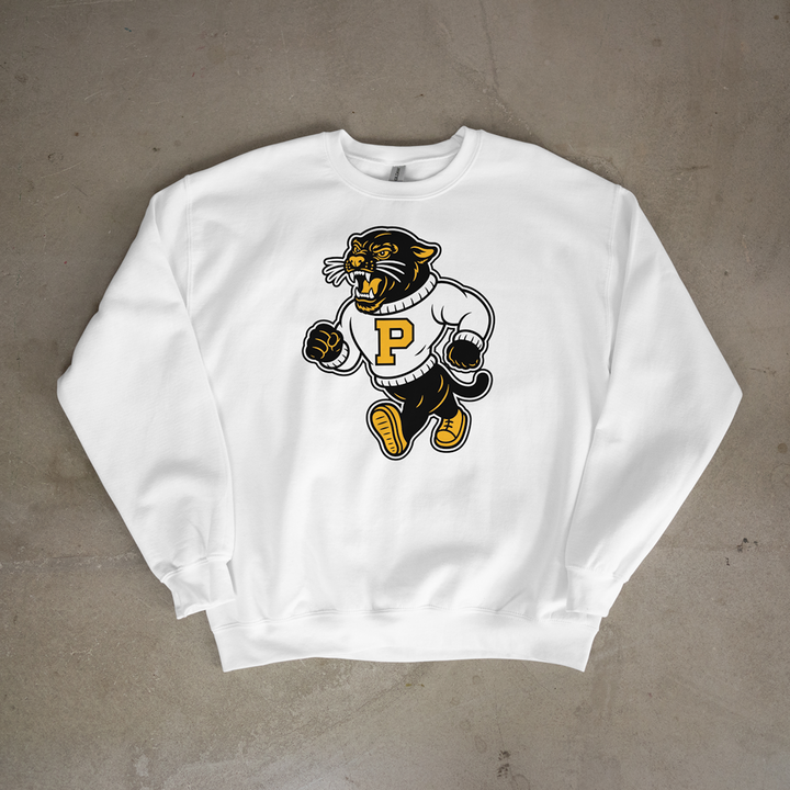 Paola Marching Panther Mascot Crewneck