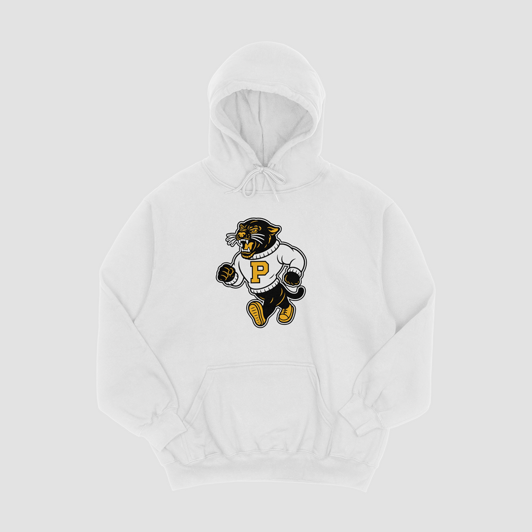 Paola Marching Panther Mascot Hooded Fleece