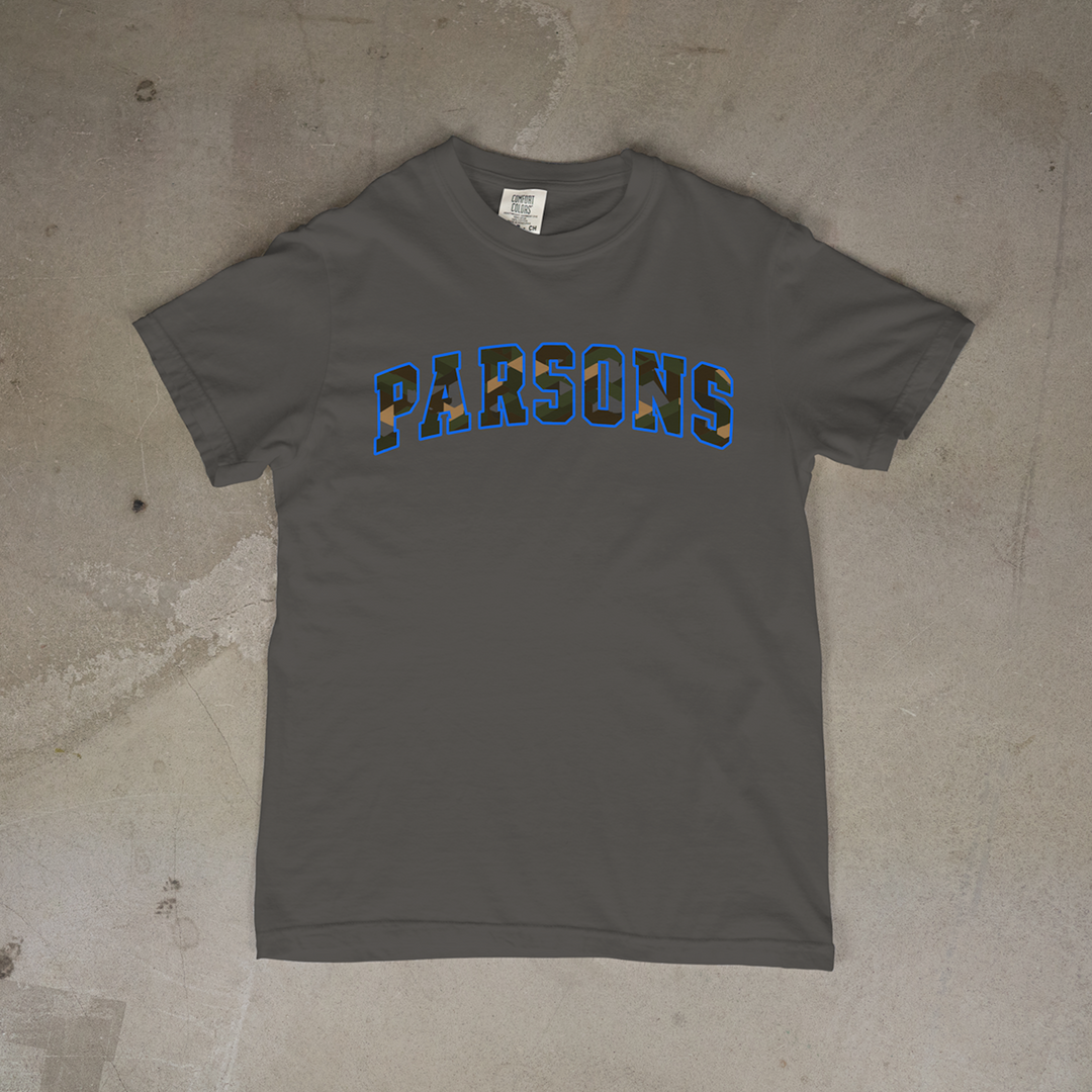 Parsons Camo Series Comfort Colors® Short Sleeve Tee