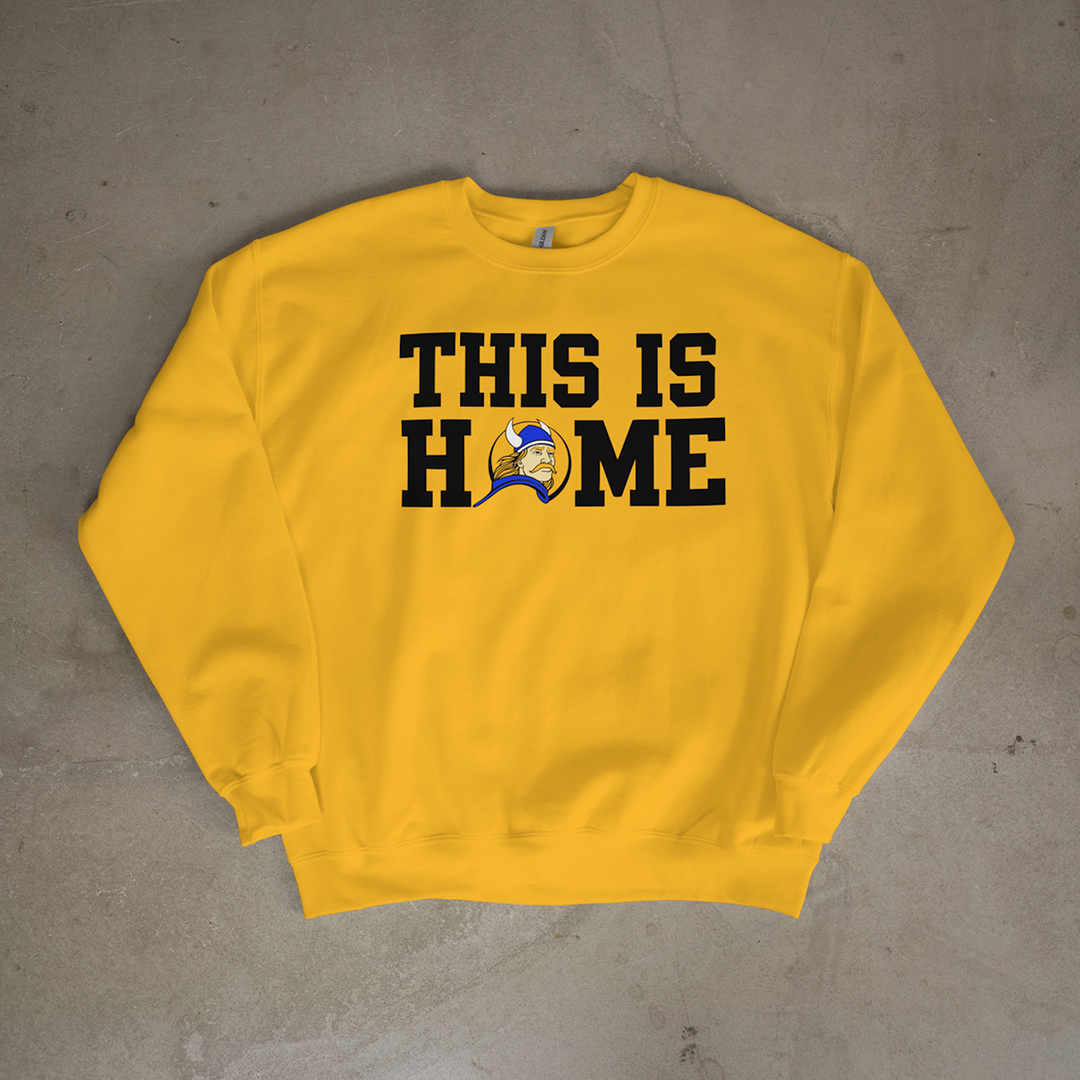Parsons Vikings This Is Home Crewneck