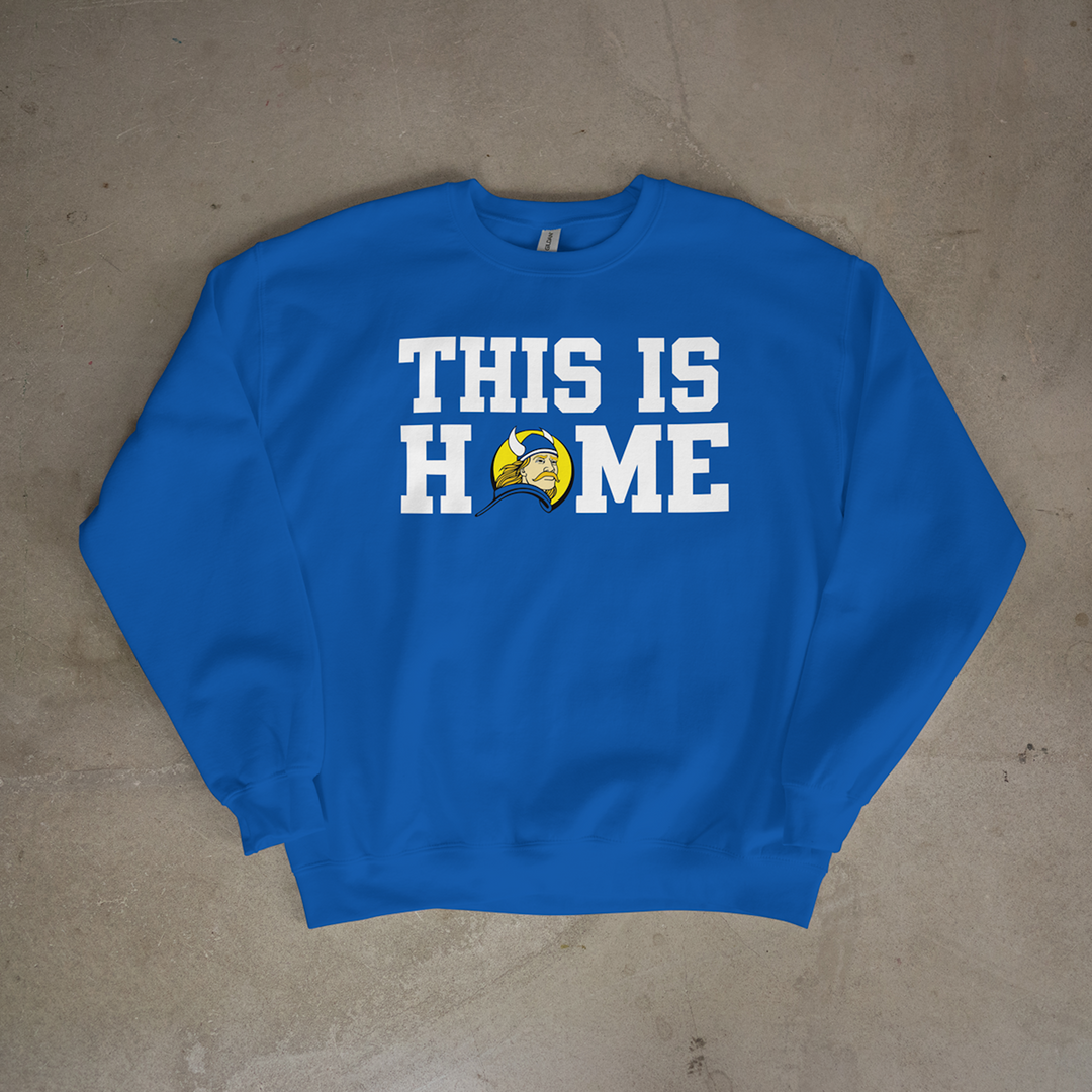 Parsons Vikings This Is Home Crewneck