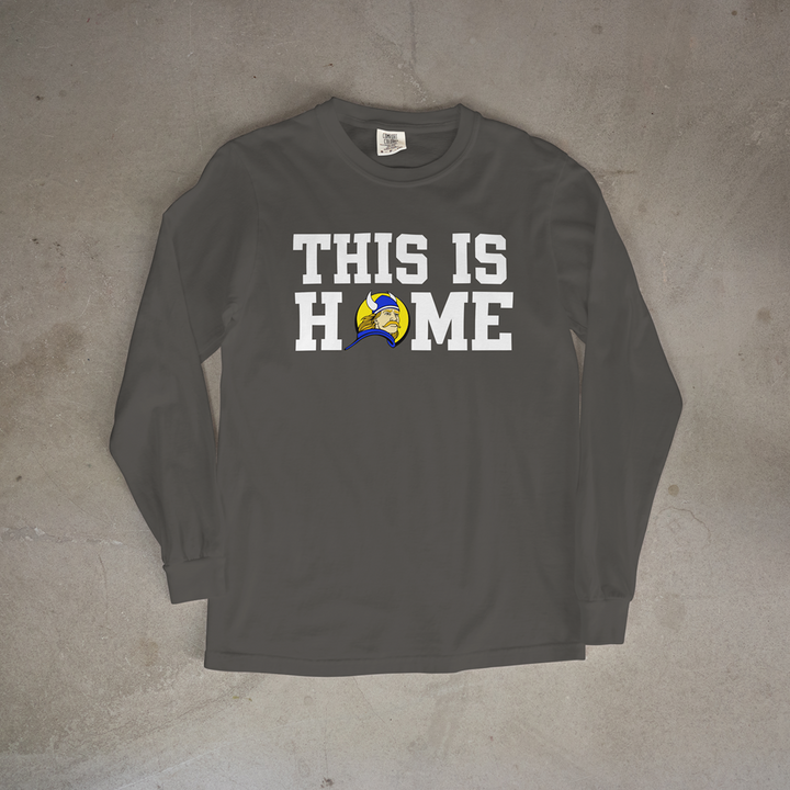 Parsons Vikings This Is Home Comfort Colors® Long Sleeve Tee