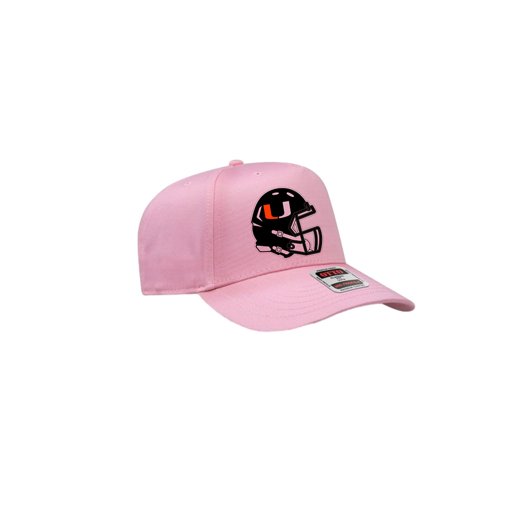 Pink Uniontown Eagles Helmet Mid Profile