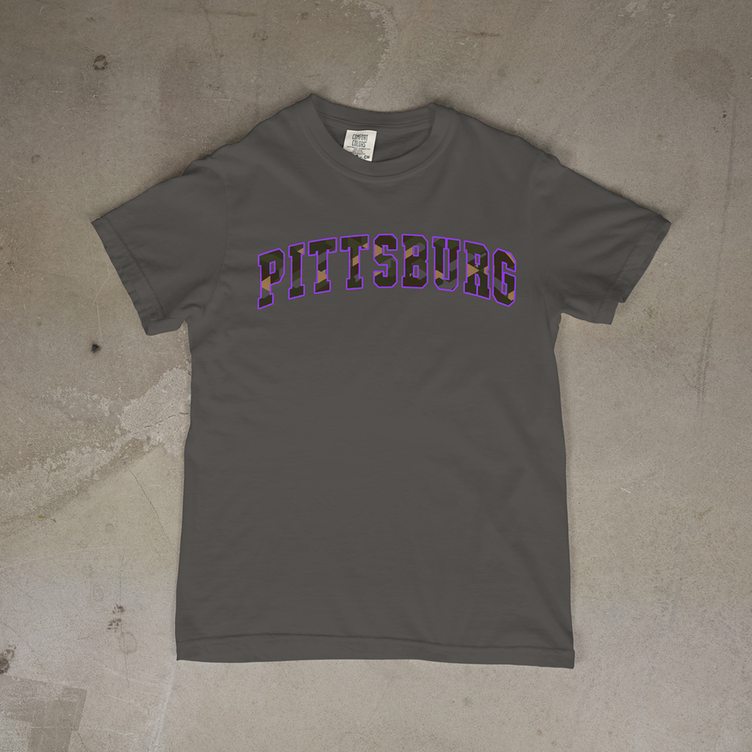Pittsburg Camo Series Comfort Colors® Short Sleeve Tee