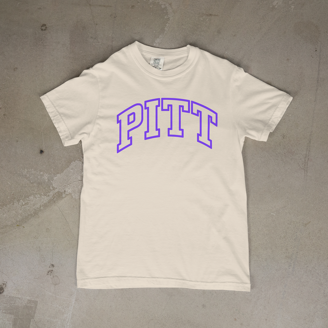 Pittsburg Wordmark Comfort Colors® Short Sleeve Tee