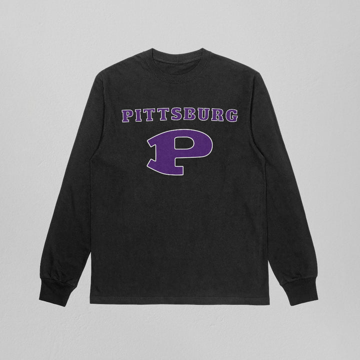 Pittsburg Big P Heavyweight Long Sleeve Tee