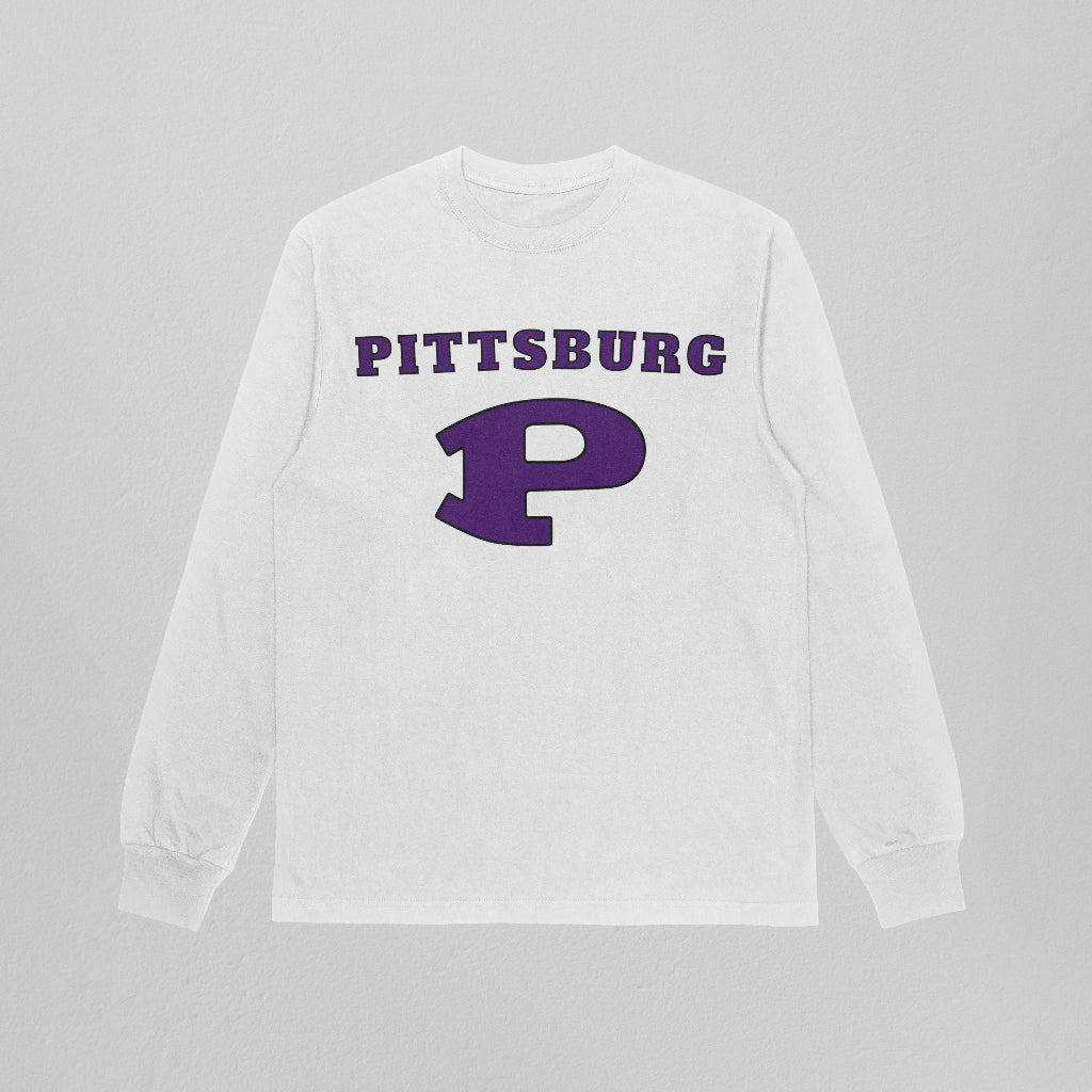 Pittsburg Big P Heavyweight Long Sleeve Tee