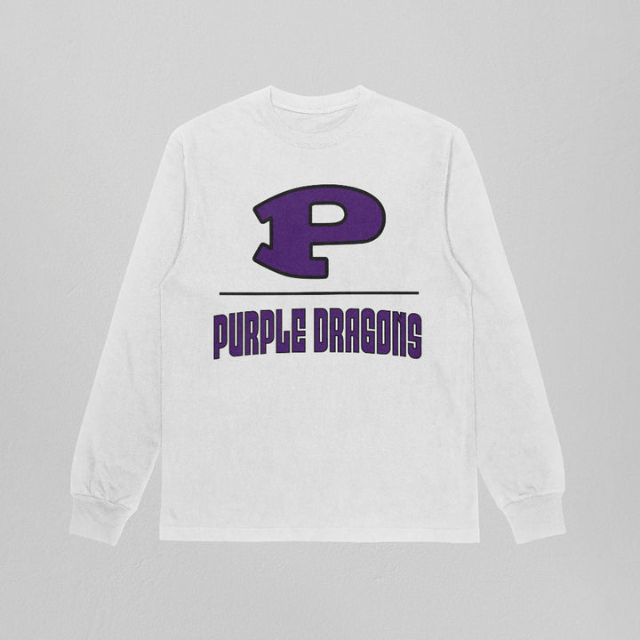 Pittsburg P Dragons Heavyweight Long Sleeve Tee