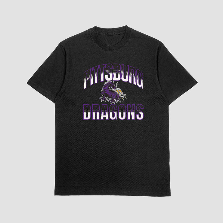 Pittsburg Purple Fire Heavyweight Short Sleeve Tee