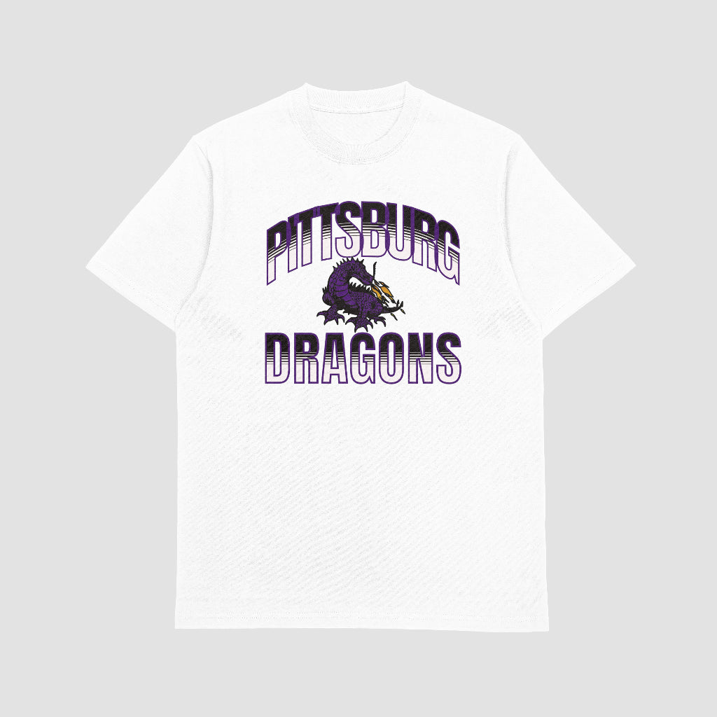 Pittsburg Purple Fire Heavyweight Short Sleeve Tee