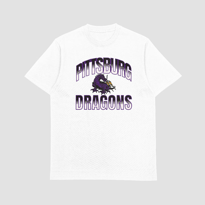 Pittsburg Purple Fire Heavyweight Short Sleeve Tee