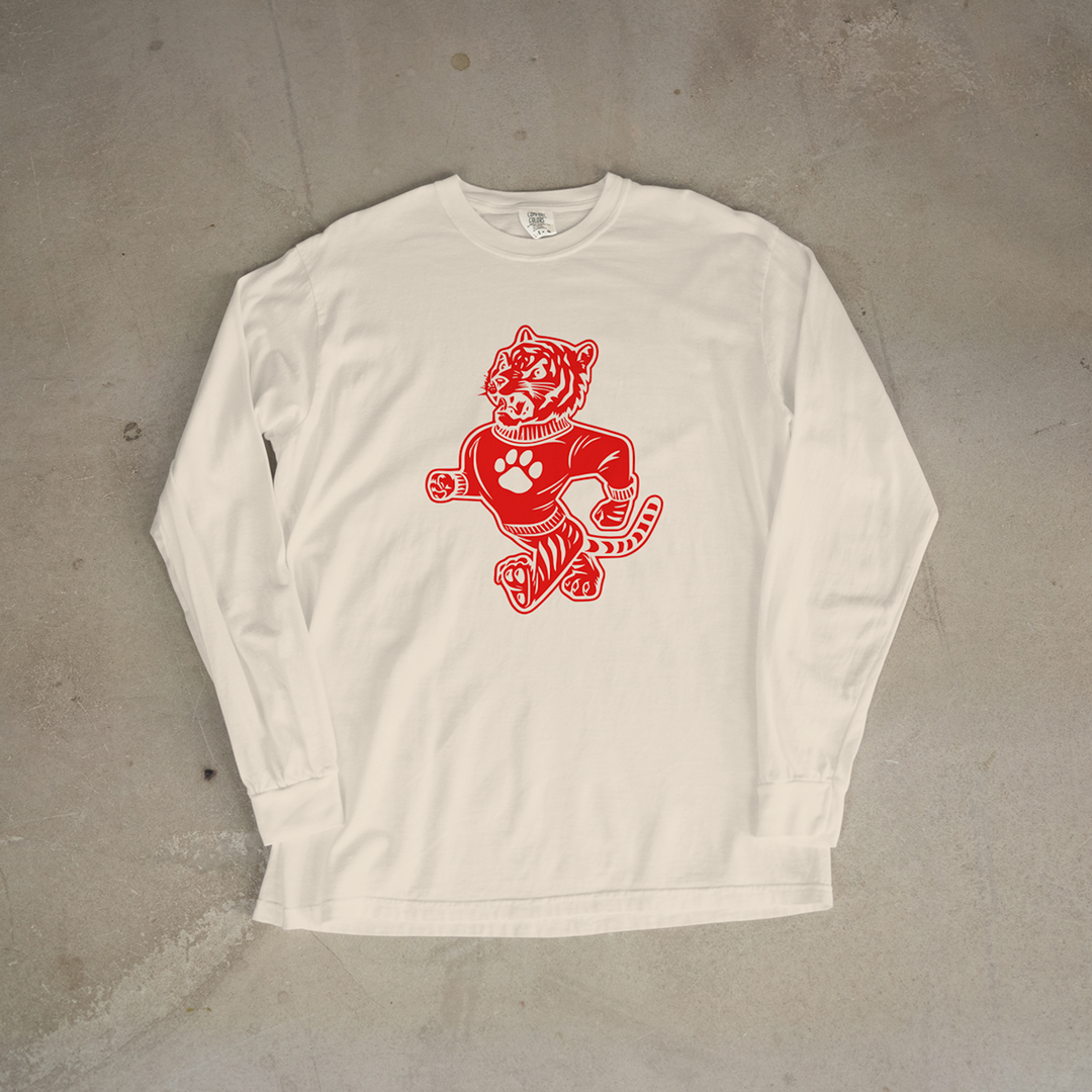 Fort Scott Retro Tiger Comfort Colors® Long Sleeve Tee