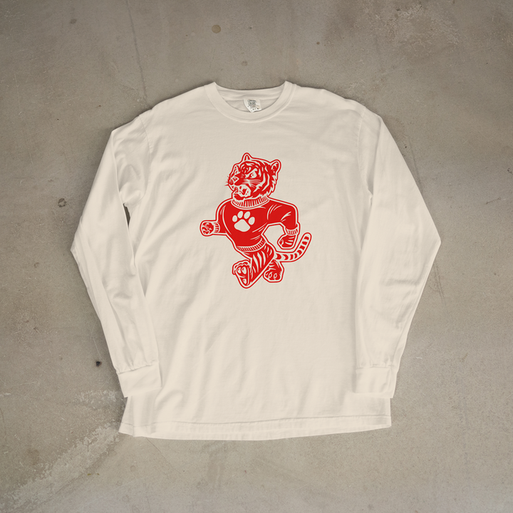 Fort Scott Retro Tiger Comfort Colors® Long Sleeve Tee