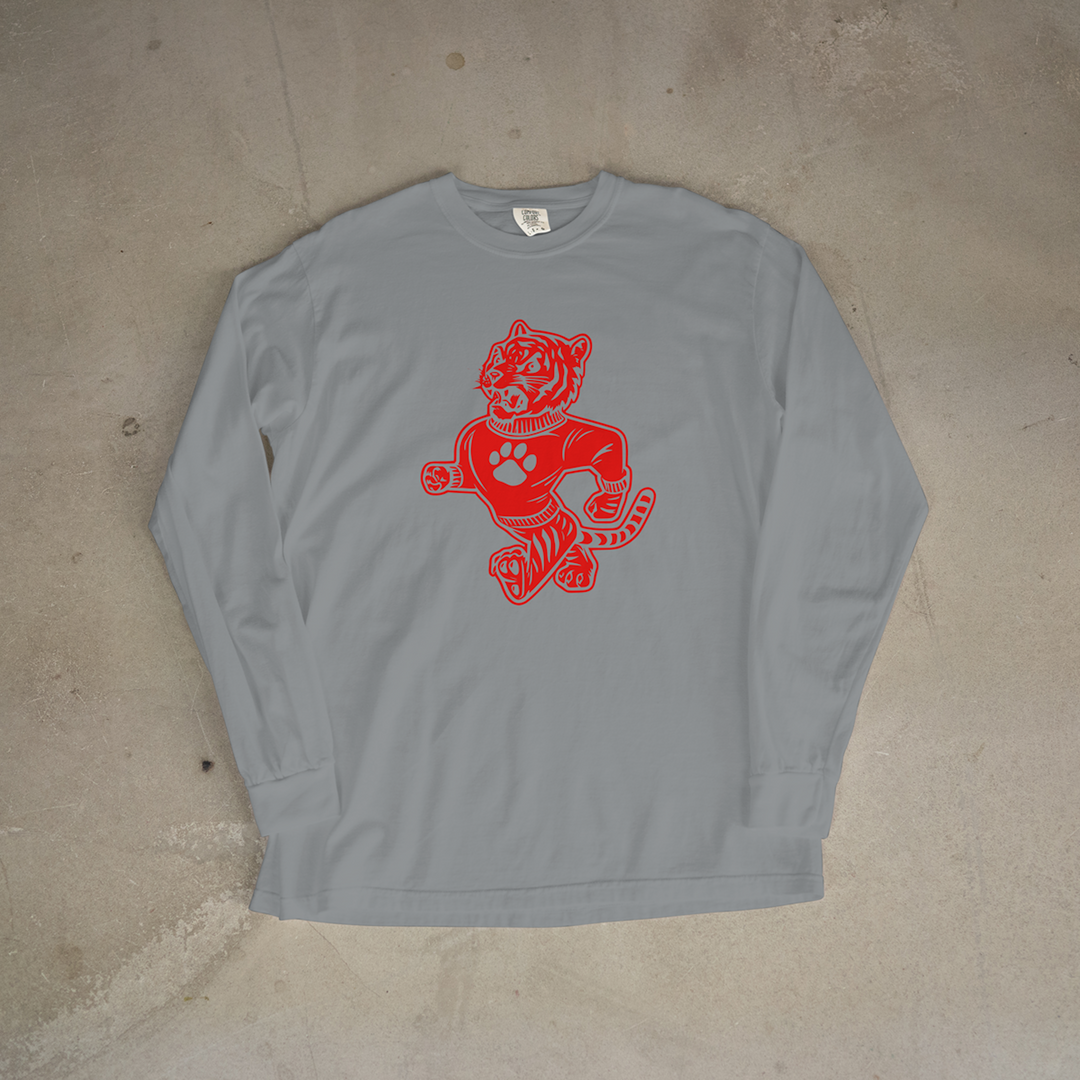 Fort Scott Retro Tiger Comfort Colors® Long Sleeve Tee