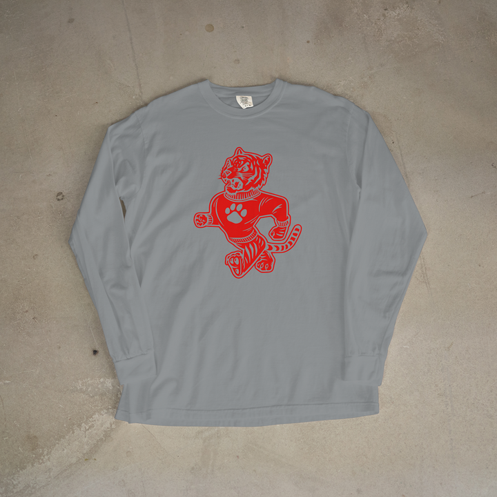 Fort Scott Retro Tiger Comfort Colors® Long Sleeve Tee