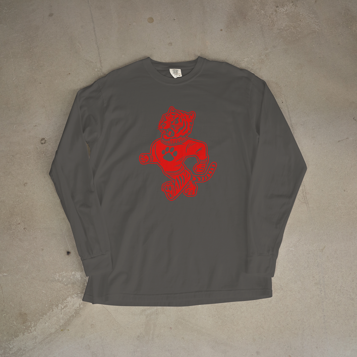 Fort Scott Retro Tiger Comfort Colors® Long Sleeve Tee