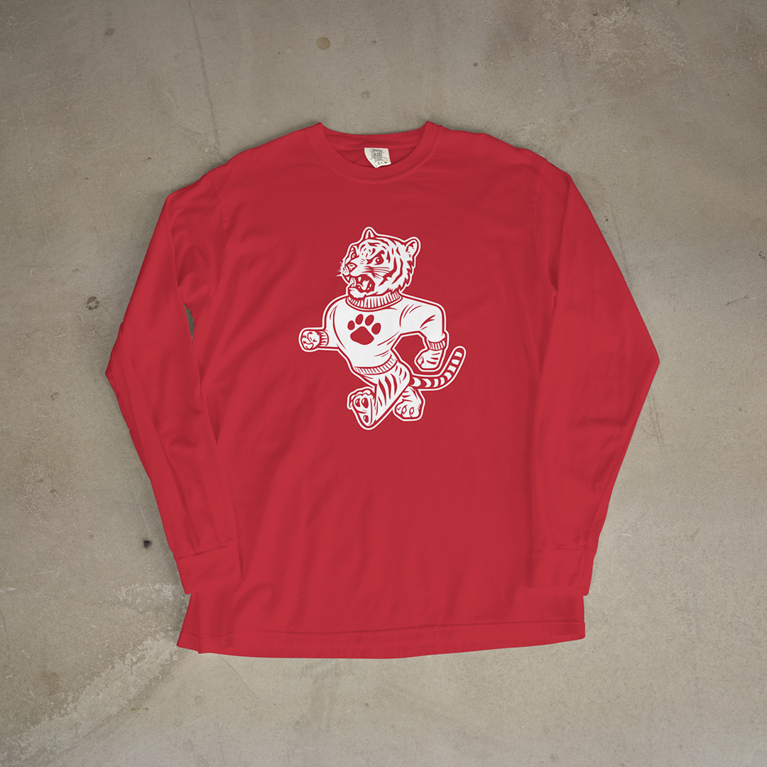Fort Scott Retro Tiger Comfort Colors® Long Sleeve Tee