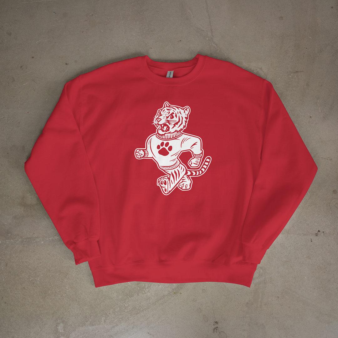 Fort Scott Retro Tiger Crewneck