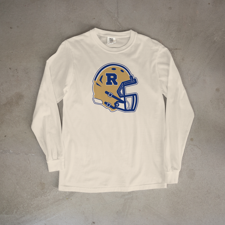 Riverton Rams Classic Helmet Comfort Colors® Long Sleeve Tee