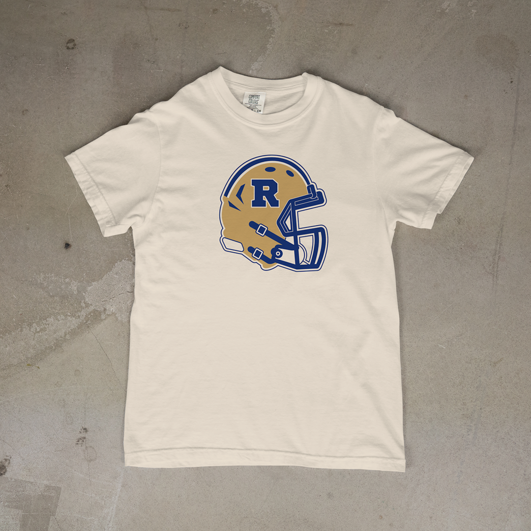 Riverton Rams Classic Helmet Comfort Colors® Short Sleeve Tee