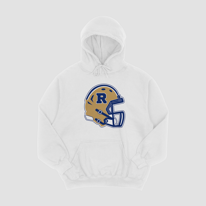Riverton Rams Classic Helmet Hooded Fleece