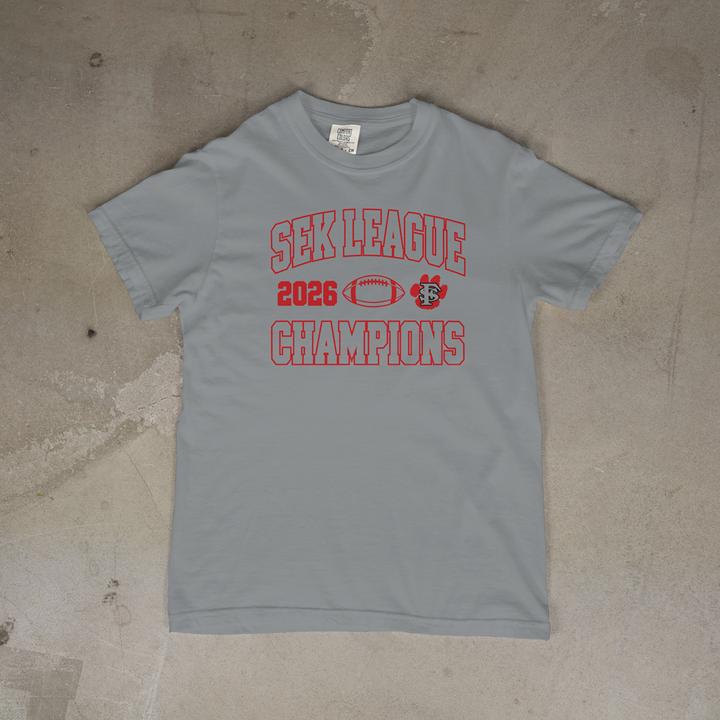 Fort Scott 2026 SEK League Football Champions Comfort Colors® Short Sleeve Tee