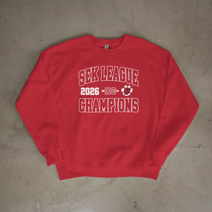Fort Scott 2026 SEK League Cross Country Champions Crewneck