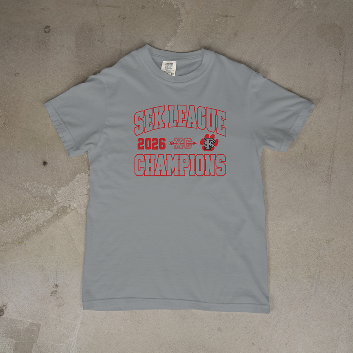 Fort Scott 2026 SEK League Cross Country Champions Comfort Colors® Short Sleeve Tee